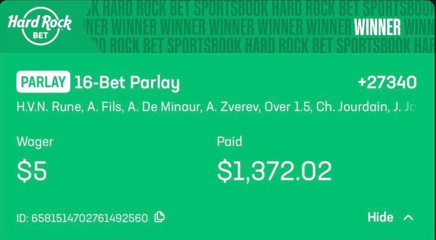 tennis parlay