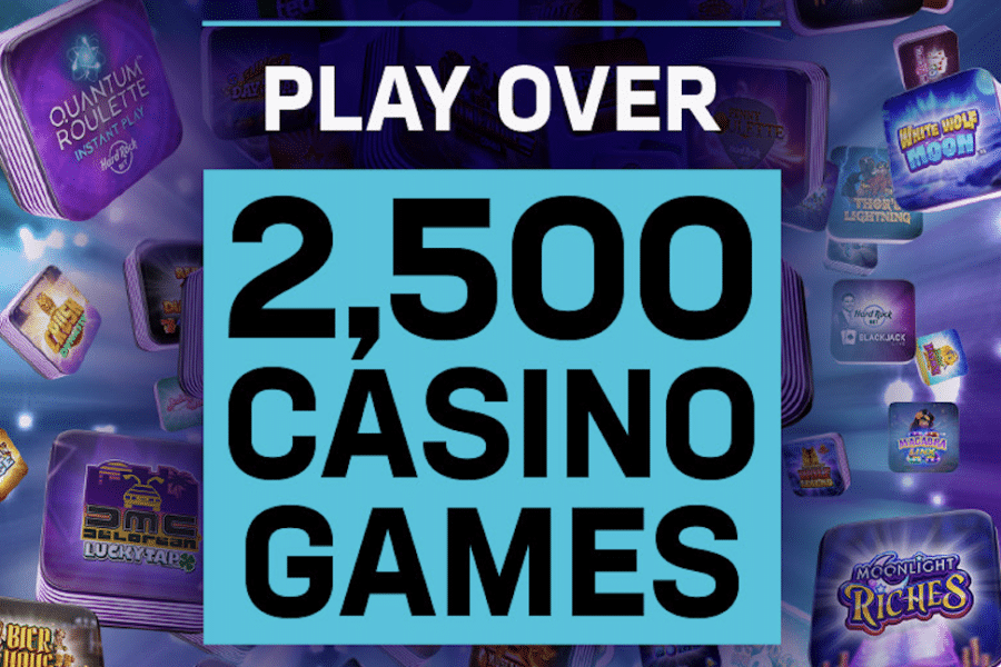 hard rock bet hits 2500 games