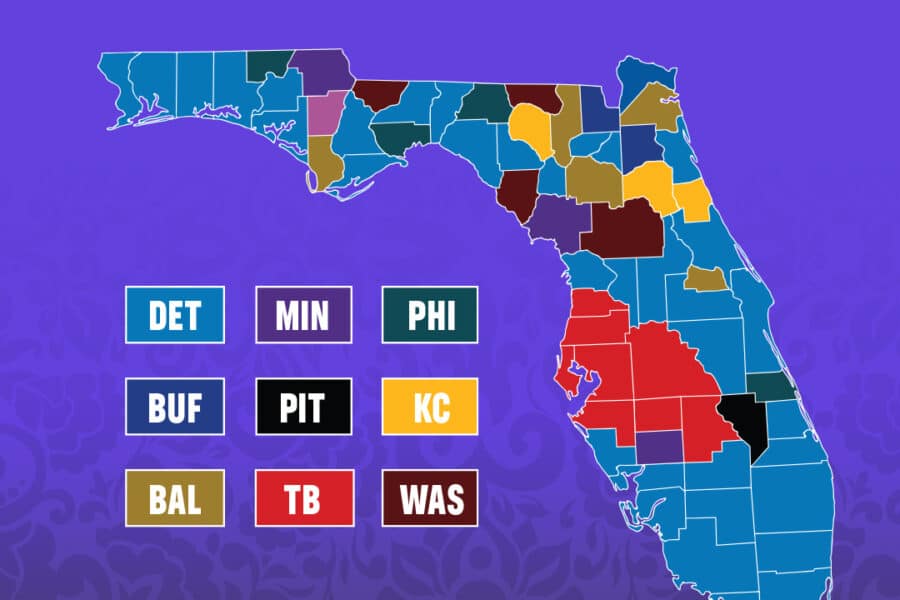 Florida betting trends super bowl 2025