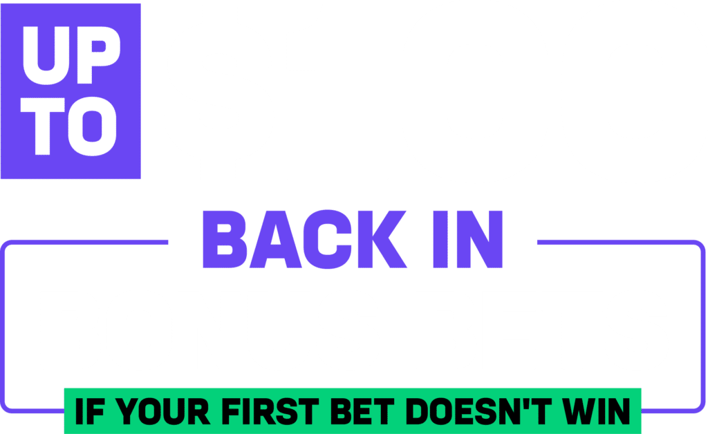 Up to $100 back in bonus bets if your first bet doesn't win