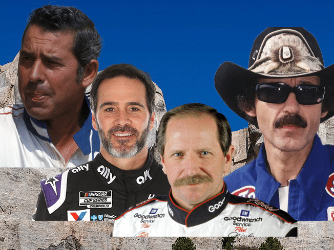 Nascar Mount Rushmore